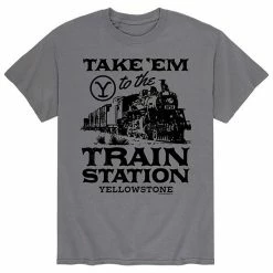 Licensed Character Men's Yellowstone Take Em Train Tee