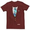 Licensed Character Men's Anchorman Ron Burgundy Suit Jacket Tee -Licensed Character Shop unnamed file 11053