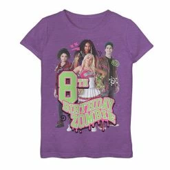 Licensed Character Disney's Zombies Girls 7-16 8th Birthday Graphic Tee
