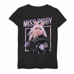 Licensed Character Girls 7-16 Disney The Muppets Missy Piggy Framed Tee