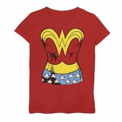 Licensed Character Girls DC Comics Wonder Woman Costume Tee