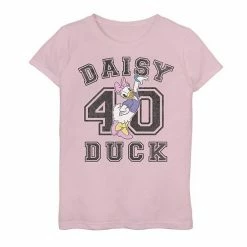 Licensed Character Disney's Daisy Duck Girls 7-16 Varsity Tee