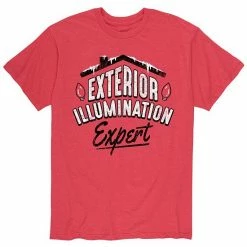 Licensed Character Men's Exterior Illumination Expert Tee Heather Red -Licensed Character Shop unnamed file 11100