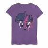 Licensed Character Girls 7-16 My Little Pony Twilight Sparkle Big Face Graphic Tee -Licensed Character Shop unnamed file 11104