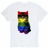 Licensed Character Men's Cat Pride Tee -Licensed Character Shop unnamed file 11111
