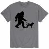 Licensed Character Men's Sasquatch Walking Dog Tee -Licensed Character Shop unnamed file 11112