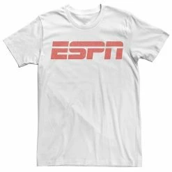 Licensed Character Big & Tall ESPN Red Logo Tee Charcoal Heather -Licensed Character Shop unnamed file 11147