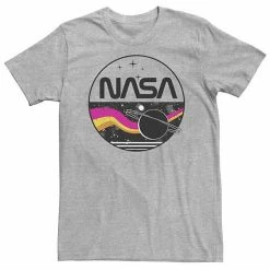 Licensed Character Big & Tall NASA Tonal Retro Circle Portrait Tee White -Licensed Character Shop unnamed file 11169