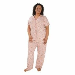 Licensed Character Plus Size Nite Nite By Munki Munki Snoopy Short Sleeve Pajama Shirt & Pajama Pants Set Daisy Plaid 9 Licensed Character Plus Size Nite Nite By Munki Munki Snoopy Short Sleeve Pajama Shirt & Pajama Pants Set Daisy Plaid -Licensed Character Shop unnamed file 1117