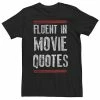 Licensed Character Big & Tall Fluent In Movie Quotes Tee -Licensed Character Shop unnamed file 11183