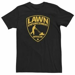 Licensed Character Big & Tall "Lawn Enforcement Officer" Dad Father's Day Tee