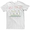 Licensed Character Big & Tall Disney / Pixar Finding Nemo Valentine's Day Seagulls Be Mine Tee -Licensed Character Shop unnamed file 11251