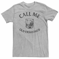 Licensed Character Big & Tall "Call Me Old Fashioned" Drink Tee