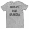 Licensed Character Big & Tall "Worlds Best Grandpa" Tee -Licensed Character Shop unnamed file 11254