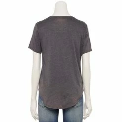 Alternative view of Licensed Character Juniors' Cherry Coke Graphic Tee Light Gray Heather