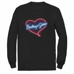 Licensed Character Big & Tall Britney Spears Britney Jean Heart Outline Tee