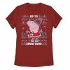 Licensed Character Juniors' Peppa Pig "Up To Snow Good" Tee -Licensed Character Shop unnamed file 11352