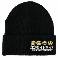 Licensed Character Cowboy Bebop Ed Emoji Knit Beanie