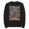 Licensed Character Juniors' Avengers Infinity Poster Group Sweatshirt -Licensed Character Shop unnamed file 11406