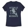 Licensed Character Juniors' Disney The Little Mermaid Actually I Am A Mermaid Tee -Licensed Character Shop unnamed file 11420