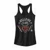 Licensed Character Juniors' Stranger Things Hellfire Club Mace And Dagger Graphic Racerback Tank -Licensed Character Shop unnamed file 11427