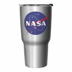 Licensed Character NASA Stripes 27-oz. Travel Mug Metal