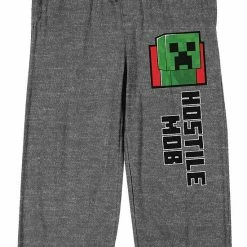 Licensed Character Men's Minecraft Creeper Hostile Mob Sleep Pants -Licensed Character Shop unnamed file 11461