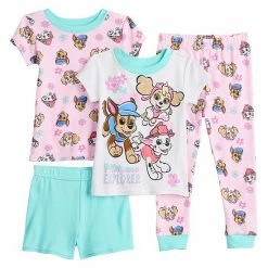 Licensed Character Toddler Girl Paw Patrol Pastel Tops & Bottoms Pajama Set