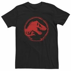 Licensed Character Big & Tall Jurassic World Red Logo Glitch Coin Tee Charcoal Heather -Licensed Character Shop unnamed file 11483