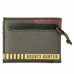 Licensed Character Men's Star Wars Boba Fett Nylon Bifold Wallet