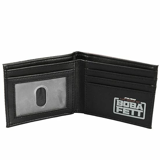 Licensed Character Men's Star Wars Boba Fett Nylon Bifold Wallet 4 Licensed Character Men's Star Wars Boba Fett Nylon Bifold Wallet - Image 2