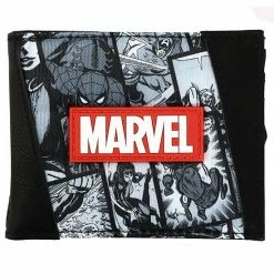 Licensed Character Men's Marvel Digital Print Bifold Wallet
