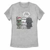 Licensed Character Juniors' Star Wars Boba Fett Trooper Vader Boba It's Cold Christmas Tee -Licensed Character Shop unnamed file 11590