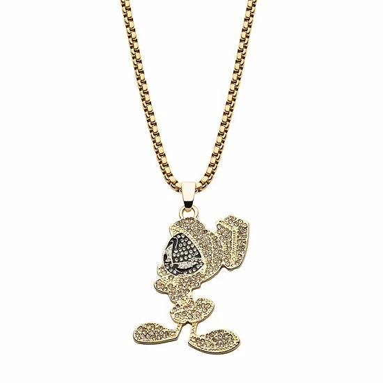 Licensed Character Marvin The Martian Gold Plated Cubic Zirconia Pendant Necklace 3 Licensed Character Marvin The Martian Gold Plated Cubic Zirconia Pendant Necklace