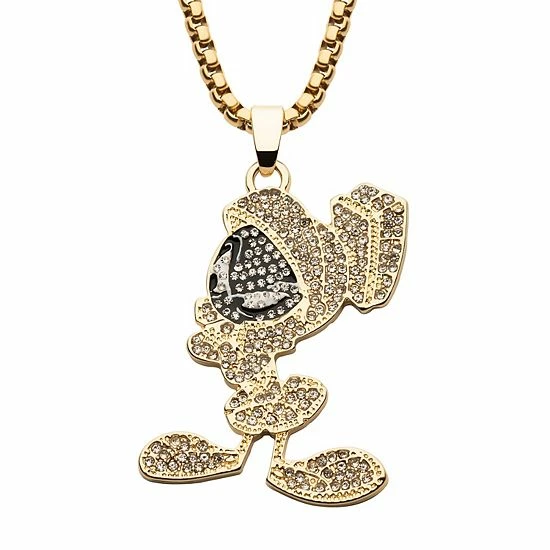 Licensed Character Marvin The Martian Gold Plated Cubic Zirconia Pendant Necklace 4 Licensed Character Marvin The Martian Gold Plated Cubic Zirconia Pendant Necklace - Image 2