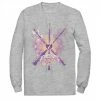 Licensed Character Men's Harry Potter Until The Very End Wands Tee Athletic Heather -Licensed Character Shop unnamed file 11635