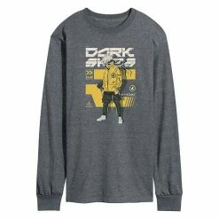 Licensed Character Men's Anime Dark Skies Long Sleeve Tee Maroon -Licensed Character Shop unnamed file 11690