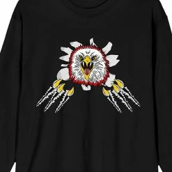 Licensed Character Men's Cobra Kai Eagle Fang Long Sleeve Tee -Licensed Character Shop unnamed file 11705