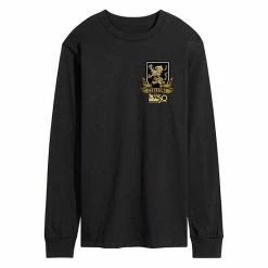 Licensed Character Men's The Godfather Crest Long Sleeve Tee Black -Licensed Character Shop unnamed file 11719