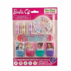 Licensed Character Barbie Nail Polish & Decal Manicure Set