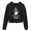 Licensed Character Juniors' Christmas Tea Cropped Hoodie -Licensed Character Shop unnamed file 11776