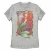 Licensed Character Juniors' ©Disney Little Mermaid Vintage Portrait Poster Graphic Tee -Licensed Character Shop unnamed file 11888