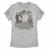 Licensed Character Juniors' Stranger Things Fire Logo Main Characters Graphic Tee -Licensed Character Shop unnamed file 11899
