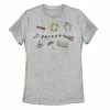 Licensed Character Juniors' Friends Logo Jumble Graphic Tee -Licensed Character Shop unnamed file 11902