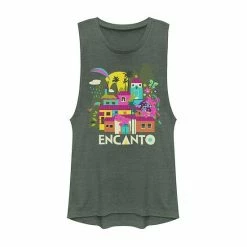 Licensed Character Disney's Encanto Gold Color Pop Muscle Tank Top