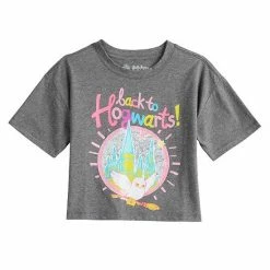Licensed Character Girls 7-16 Harry Potter Hogwarts Meet & Greet Graphic Tee