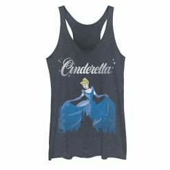 Licensed Character Disney Cinderella Juniors' Castle Silhouette Graphic Tank
