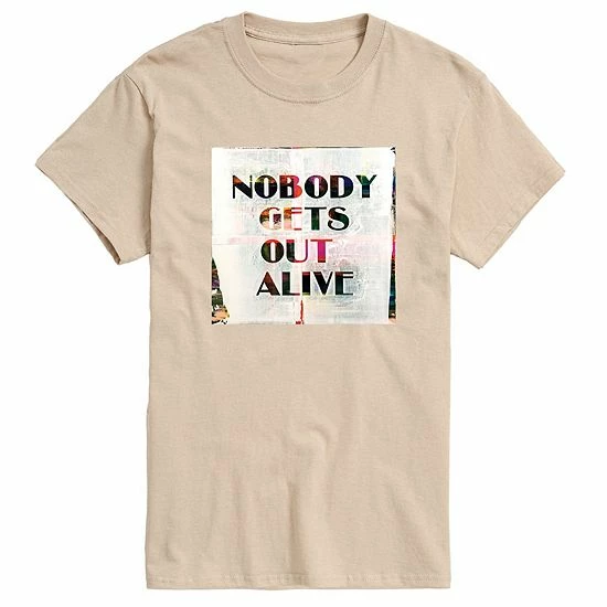 Licensed Character Adult Kelly Styne Nobody Gets Out Alive Tee Navy 4 Licensed Character Adult Kelly Styne Nobody Gets Out Alive Tee Navy - Image 2