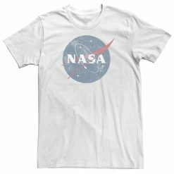 Licensed Character Big & Tall NASA Pastel Blue Logo Tee Black -Licensed Character Shop unnamed file 11990