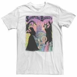 Licensed Character Big & Tall Disney Sleeping Beauty Aurora Maleficent Poster Tee Black -Licensed Character Shop unnamed file 11993